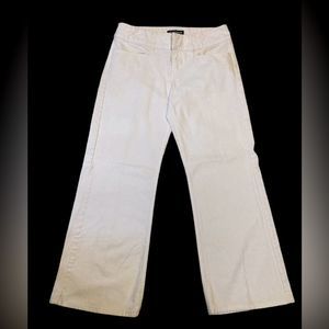 LondonJean White wide leg jeans